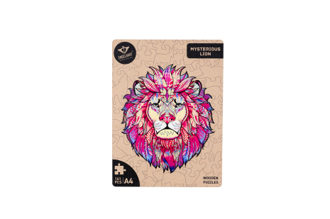 Houten Puzzel Mysterious A4 - Leeuw