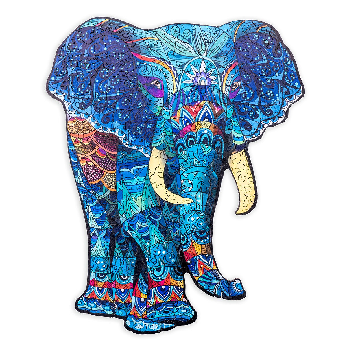 Houten Puzzel Mysterious A3 - Olifant