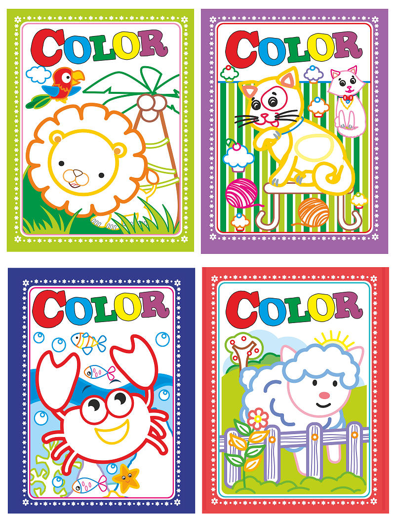 Kleurboek Glitter Color - assortiment