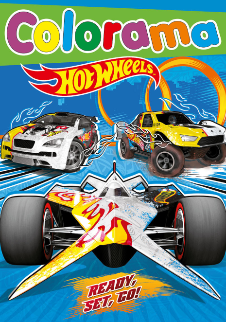 Kleurboek Hot Wheels Colorama - Ready Set Go!