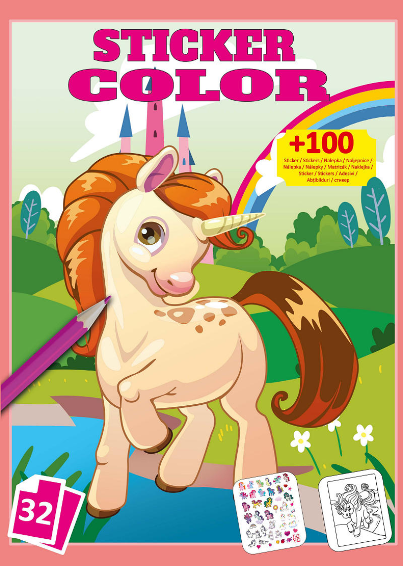 Sticker Color 4 assori