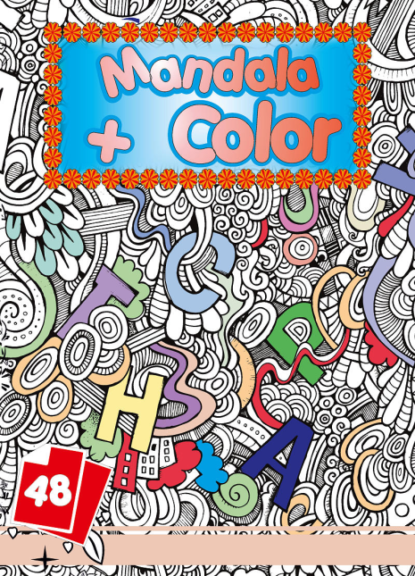 Kleurboek Mandala Color assortiment