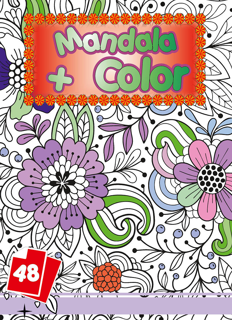 Kleurboek Mandala Color assortiment