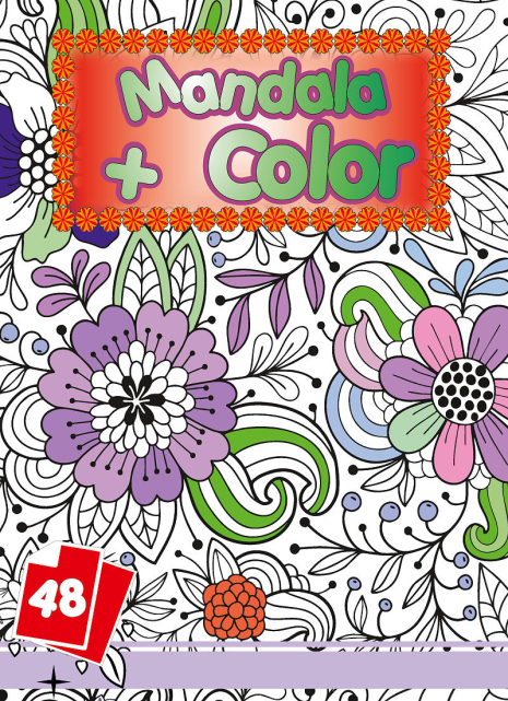 Kleurboek Mandala Color assortiment