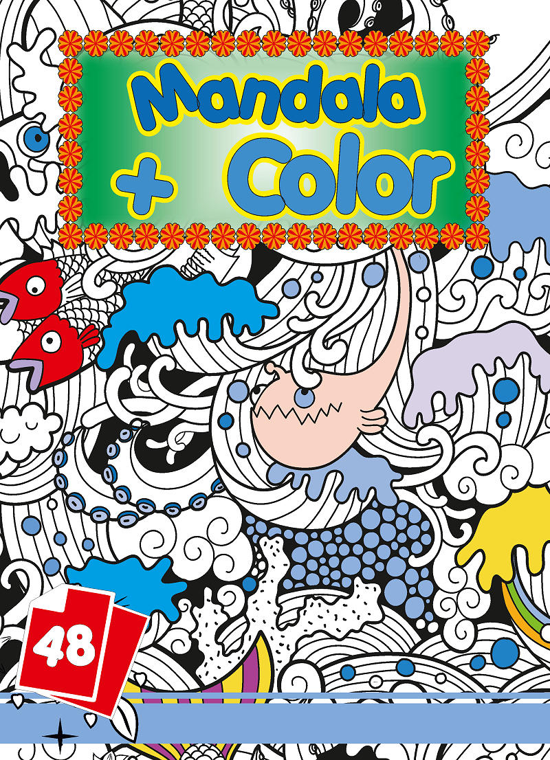 Kleurboek Mandala Color assortiment