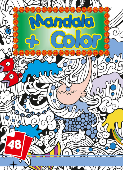 Kleurboek Mandala Color assortiment