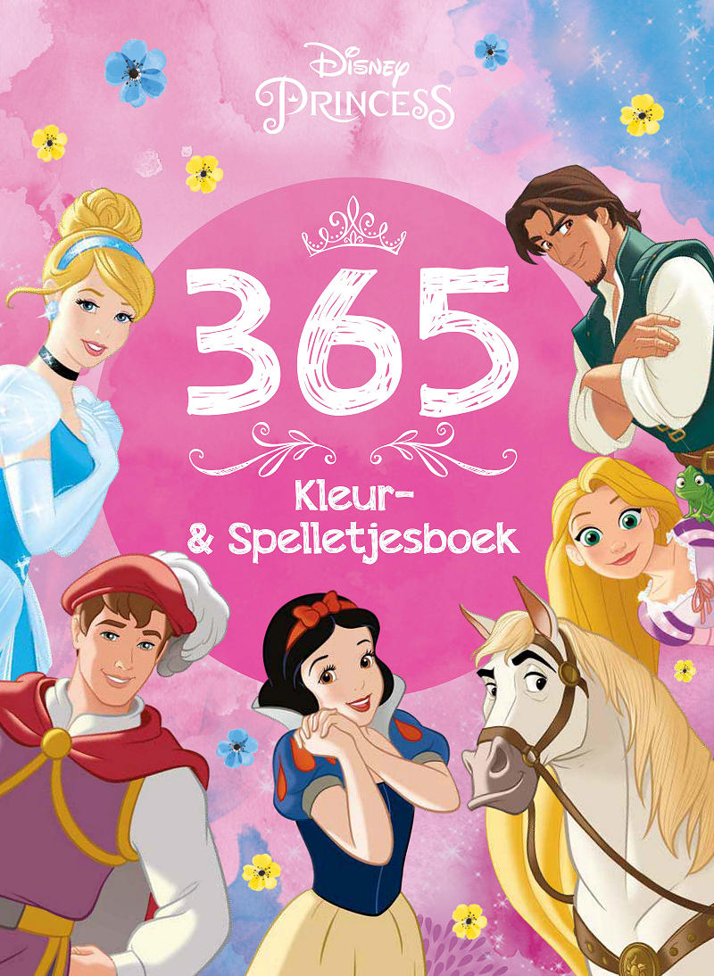 Walt Disney 365 Kleur en Spelletjesboek - Princess