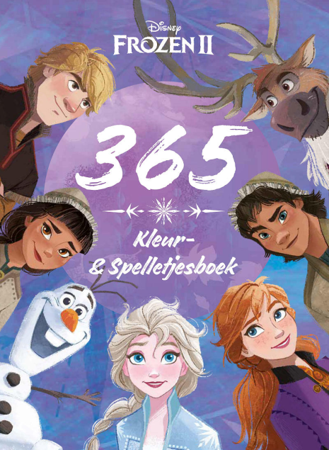 Walt Disney 365 Kleur en Spelletjesboek - Frozen