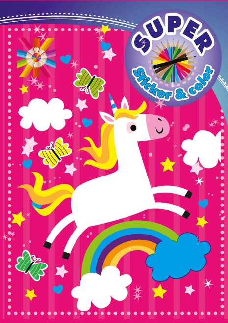 Super Sticker en Color Assorti