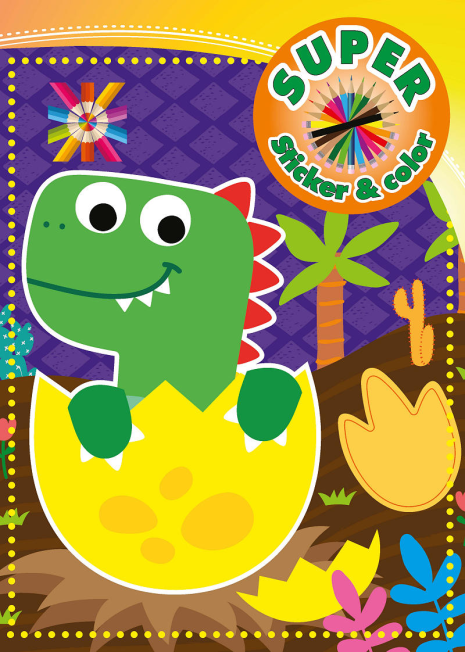Super Sticker en Color Assorti