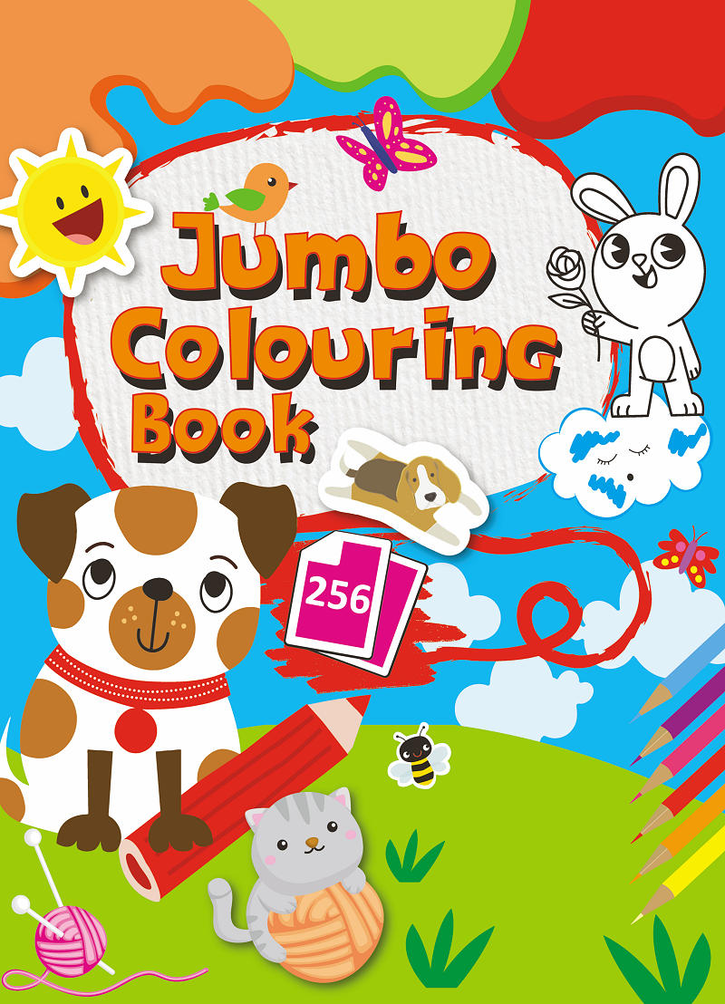 Kleurboek Jumbo Color assortiment