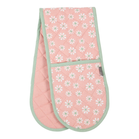 LM Ovenwant dubbel 18x85cm - Daisy Flowers roze