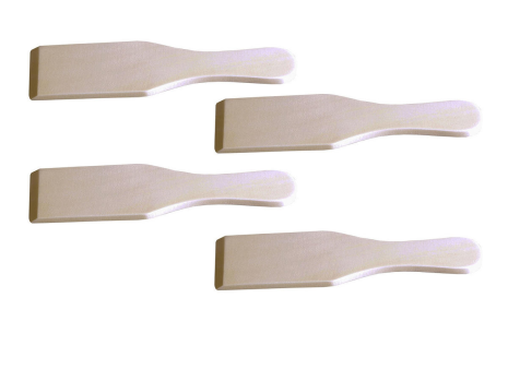 Gourmetspatels set 4 stuks