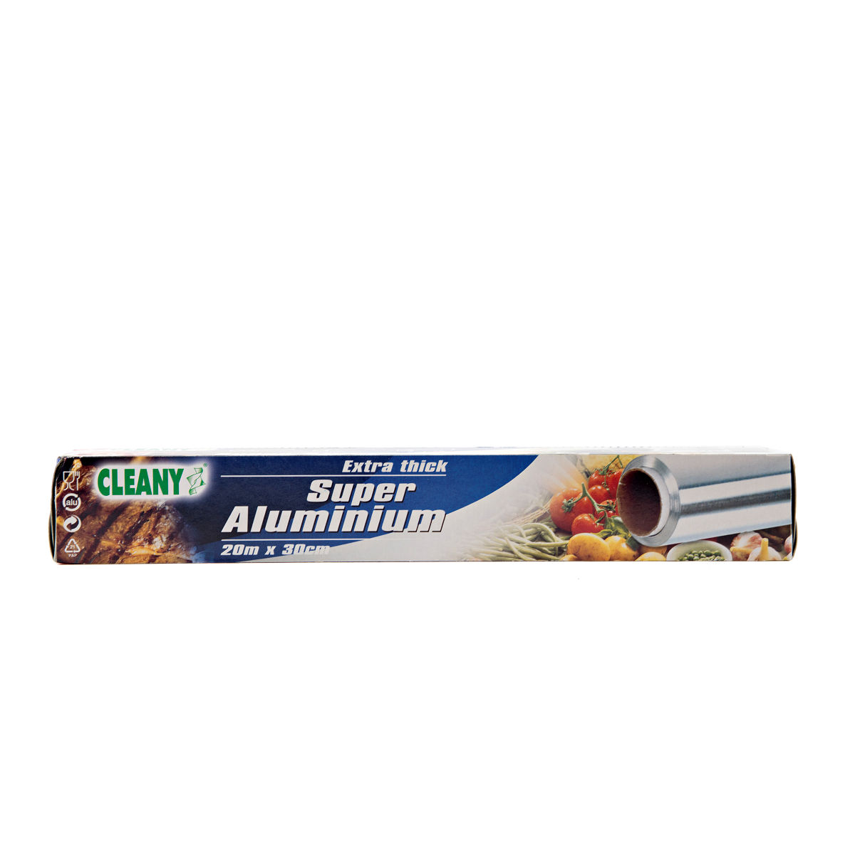 Cleany aluminiumfolie 30cm rol 20 meter