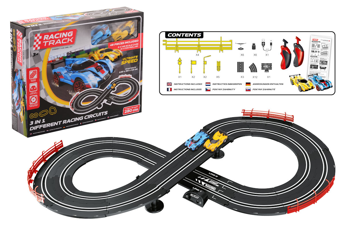 RC Racebaan 3in1 280cm