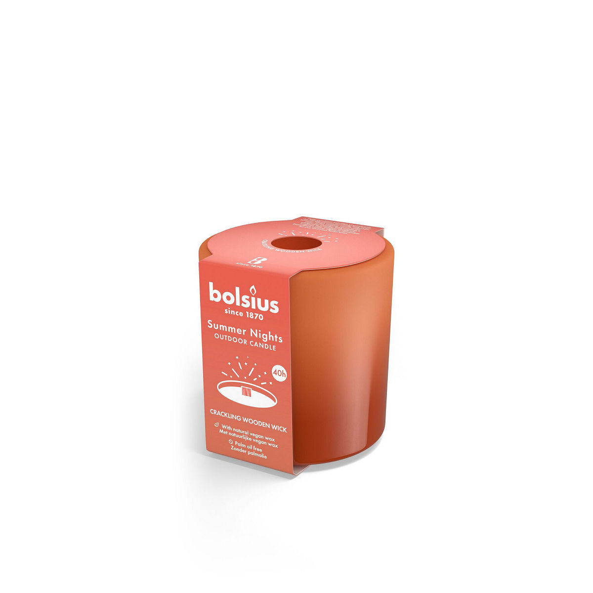 Bolsius Glass 100/100 Summer Nights TER