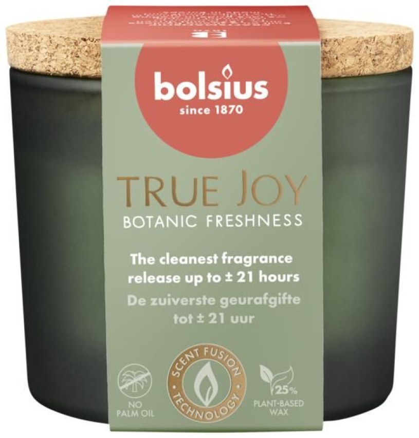 Bolsius True Joy Geurglas 66/8 - Botanic Freshness