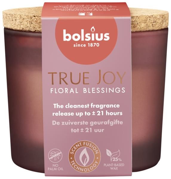 Bolsius True Joy Geurglas 66/8 - Floral Blessings