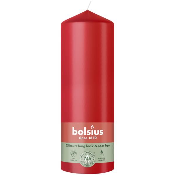 Bolsius stompkaars 200/68 - Rood