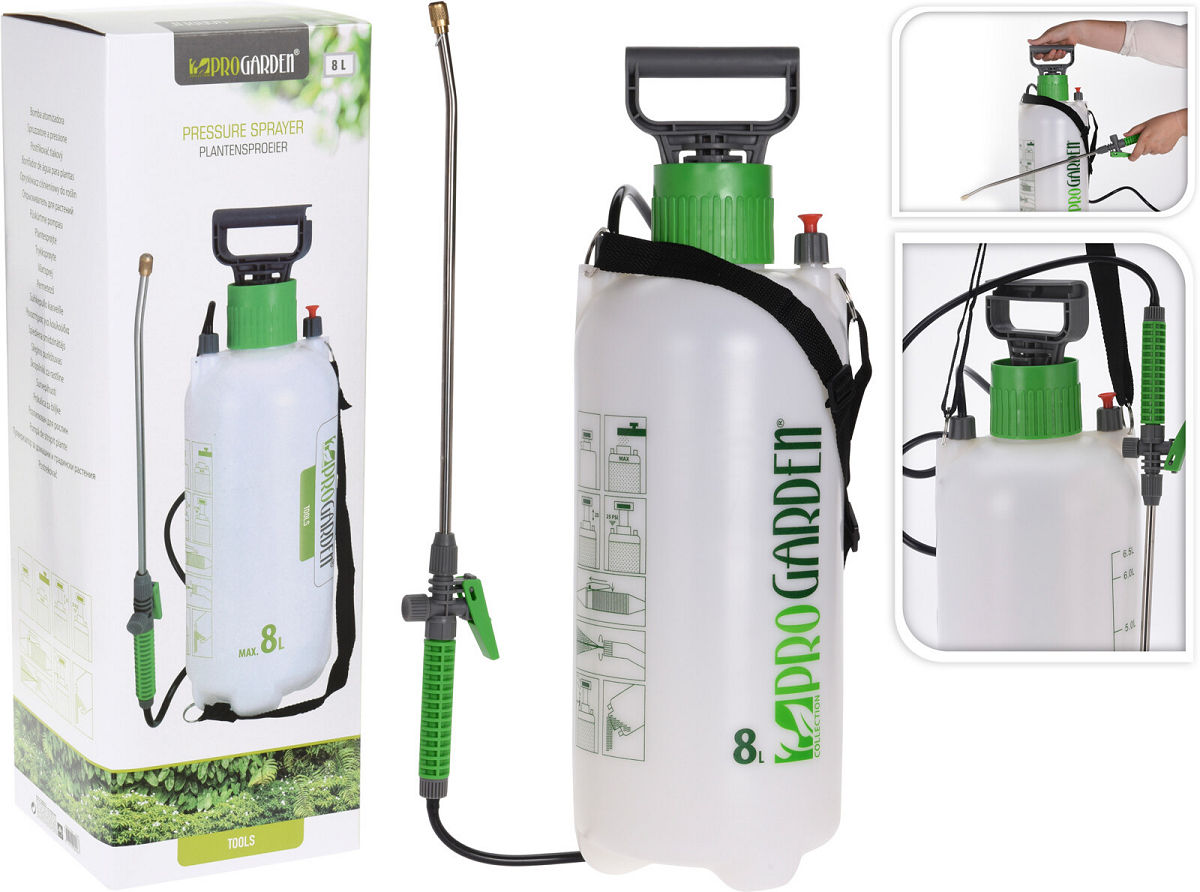Plantensproeier hoge druk 8 liter