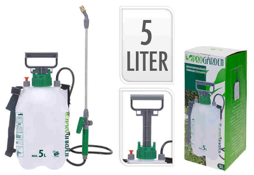 Plantensproeier met draagriem 5 Liter