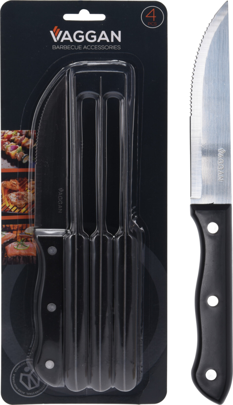 Vaggan Steakmes set 4 stuks