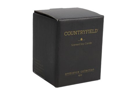 Countryfield Ambiance Geurkaars 7x7x9cm - Spa