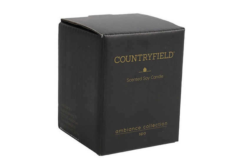 Countryfield Ambiance Geurkaars 7x7x9cm - Spa