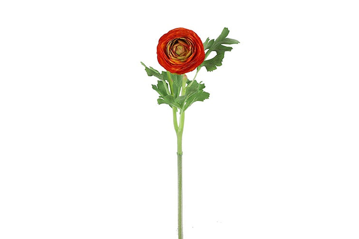 Countryfield Kunstbloem Ranunculus oranje 51cm