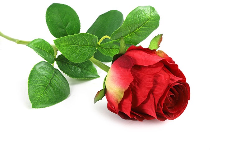 Countryfield Kunstbloem Rosa rood 52cm