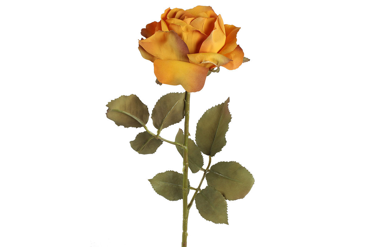 Countryfield Kunstbloem Rosa oranje 61,5cm