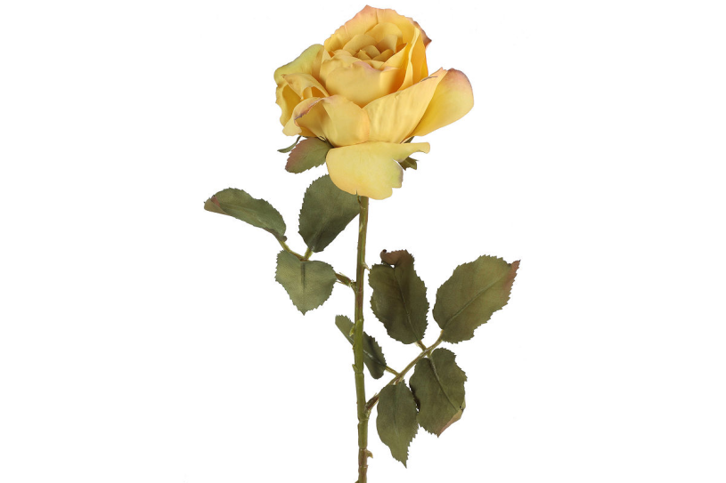 Countryfield Kunstbloem Rosa geel 61,5cm