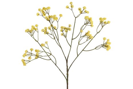 Countryfield Kunstbloem Gypsophila geel 4x15x61cm