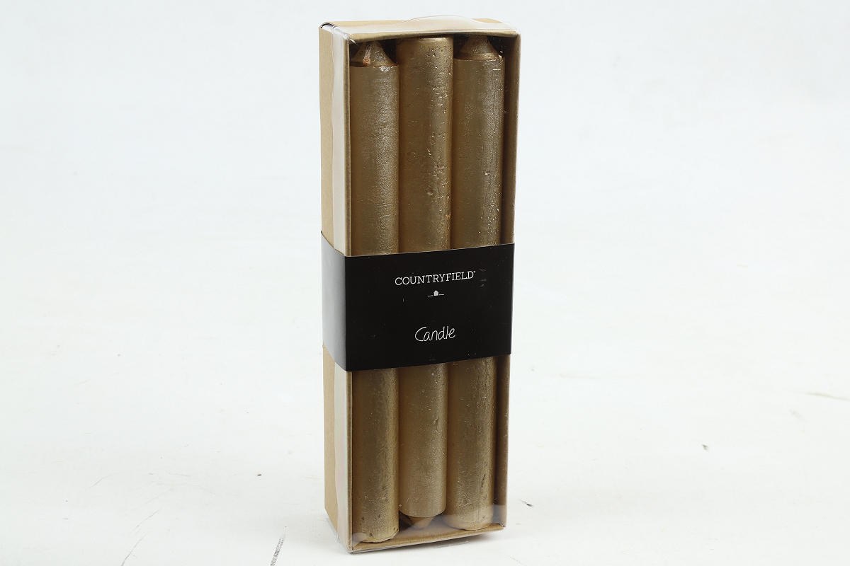 Countryfield Dinerkaars Vela 20cm 6 stuks - metallic goud