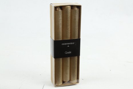 Countryfield Dinerkaars Vela 20cm 6 stuks - metallic goud