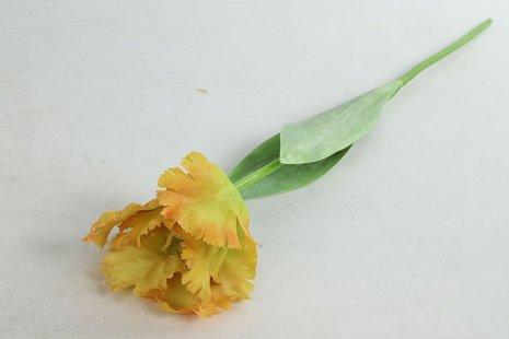 Countryfield Kunstbloem Tulipa (parkiet) geel 69cm