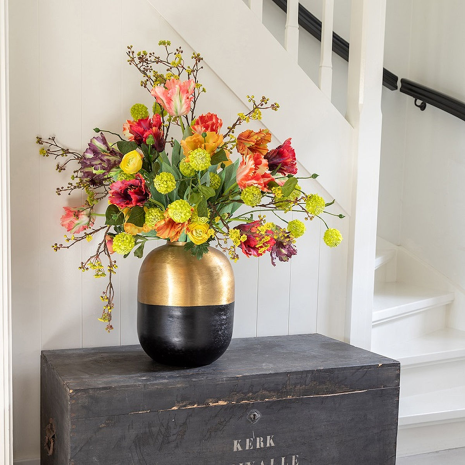 Countryfield Kunstbloem Tulipa (parkiet) geel 69cm