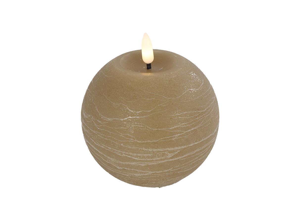 Countryfield LED Bolkaars M 10x10x11cm - beige