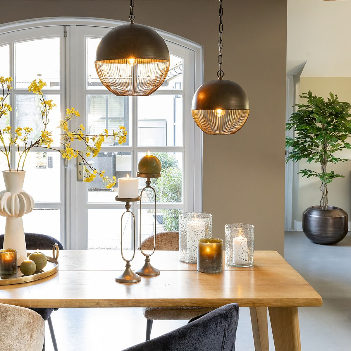 Countryfield LED Bolkaars L 12x12x12,5cm - l.groen