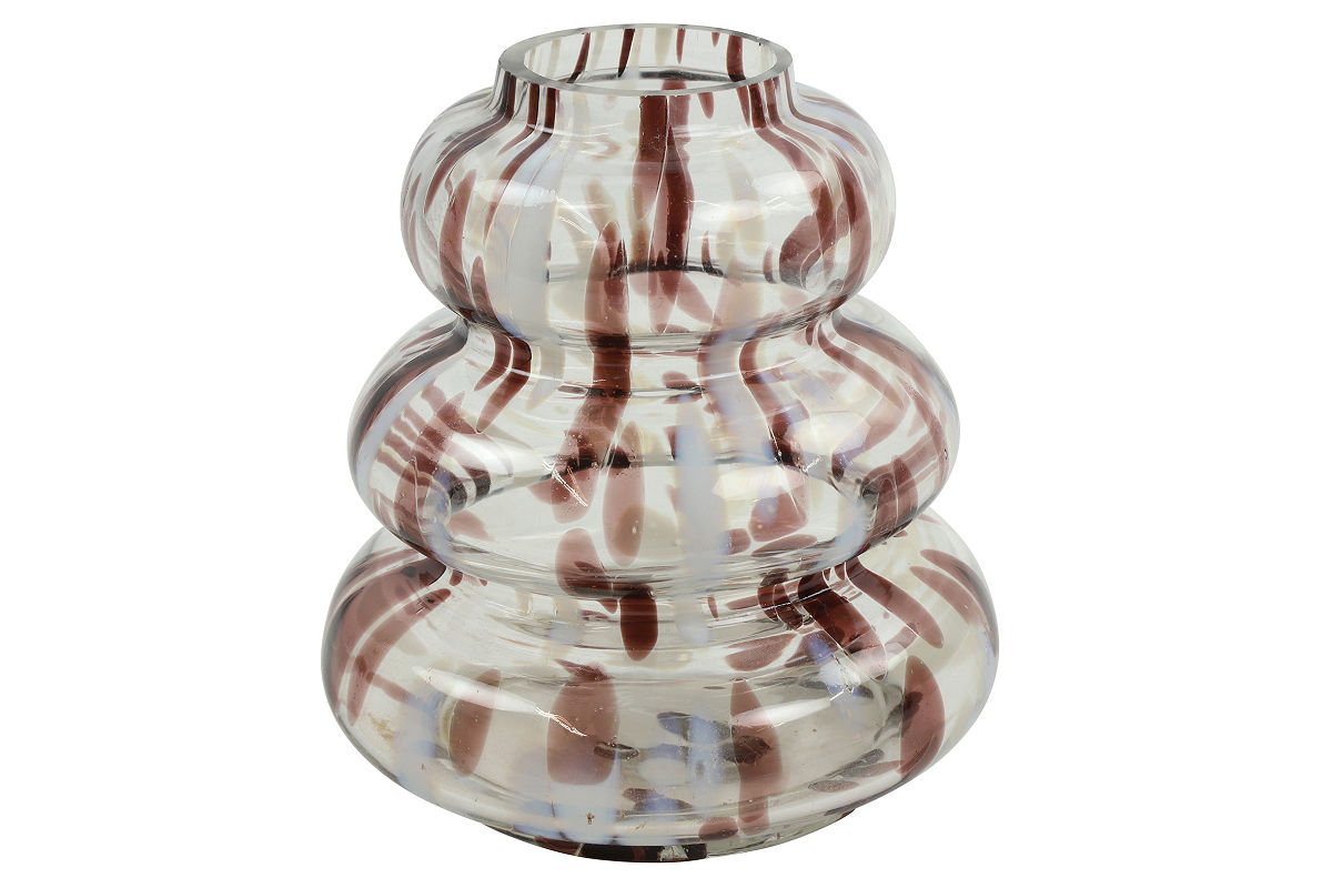 Countryfield Theelichthouder Gitty L helder/l.bruin 13cm