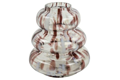 Countryfield Theelichthouder Gitty L helder/l.bruin 13cm