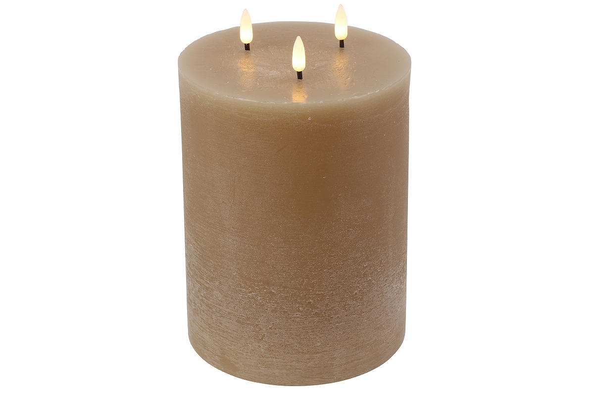 Countryfield LED Stompkaars L 15x15x22,5cm - beige