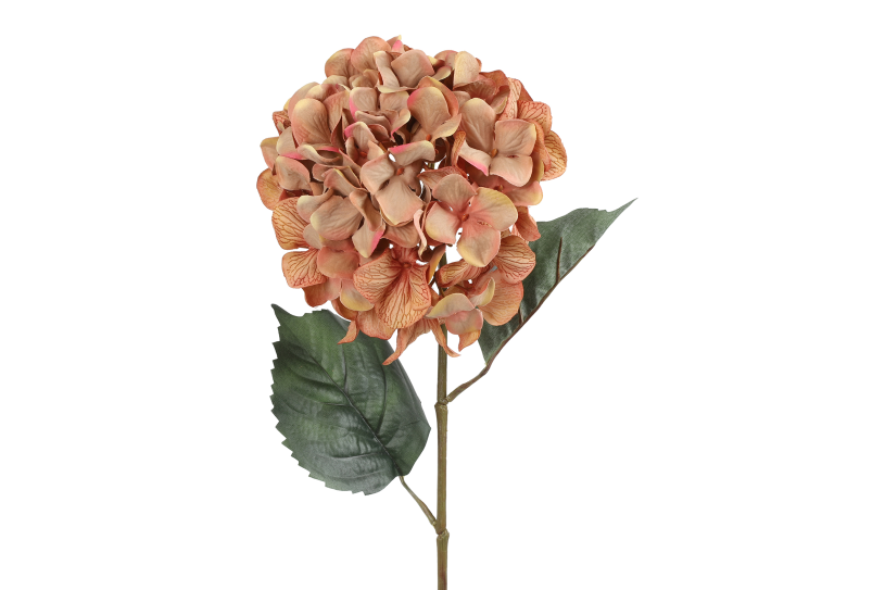Countryfield Kunstbloem Hydrangea oud roze 68cm