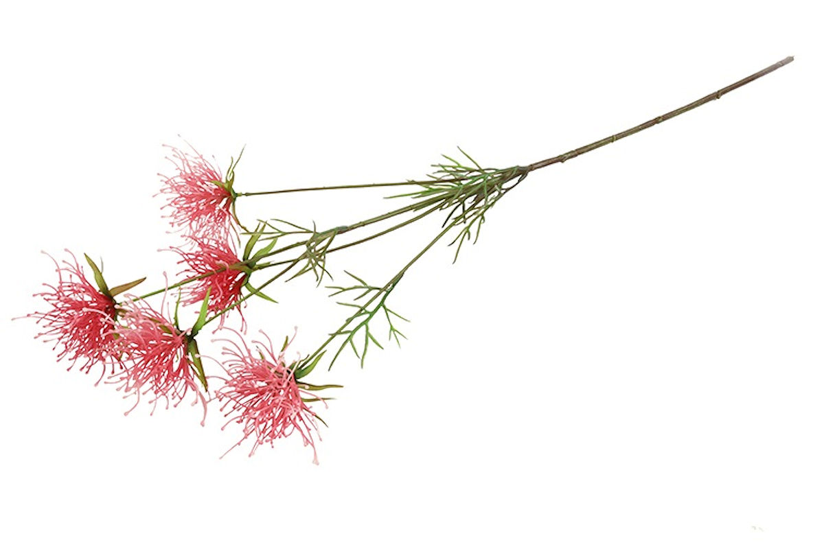 Countryfield Kunstbloem Hakea d.roze 75cm