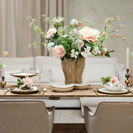 Countryfield Kunstbloem Cosmos wit 74cm