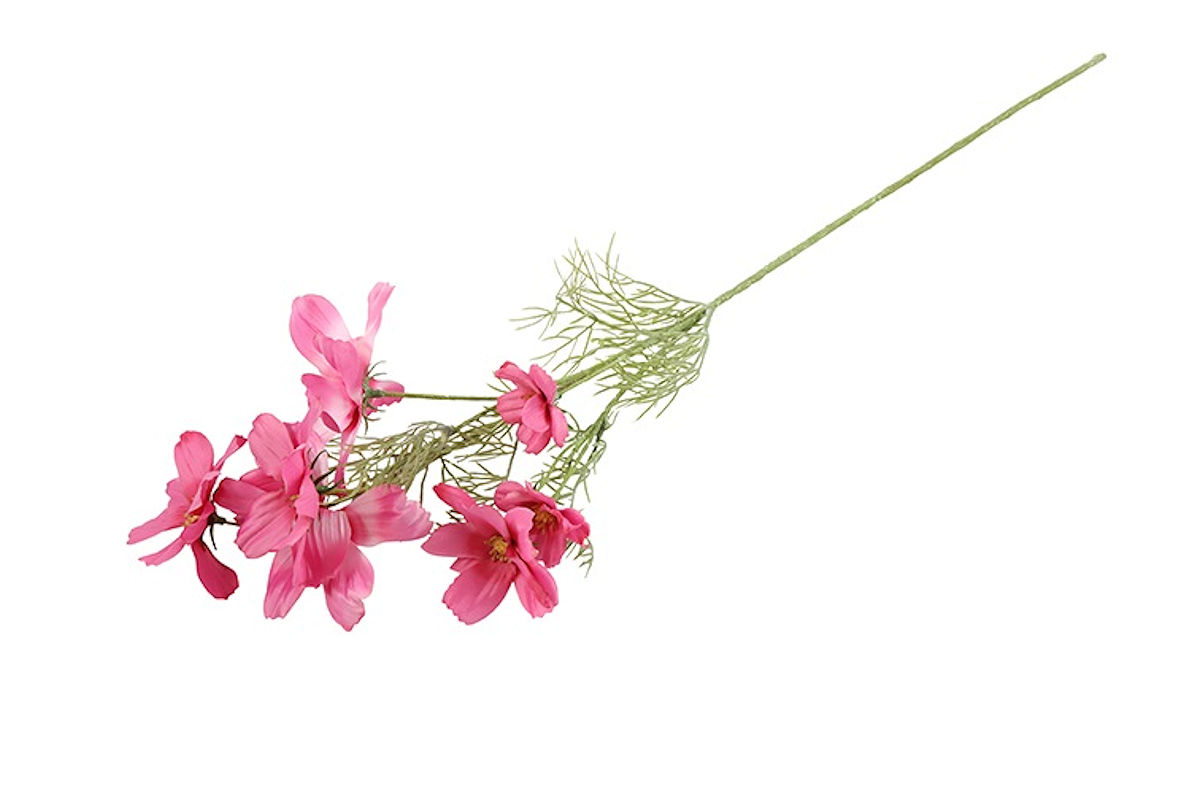 Countryfield Kunstbloem Cosmos roze 15x15x74cm
