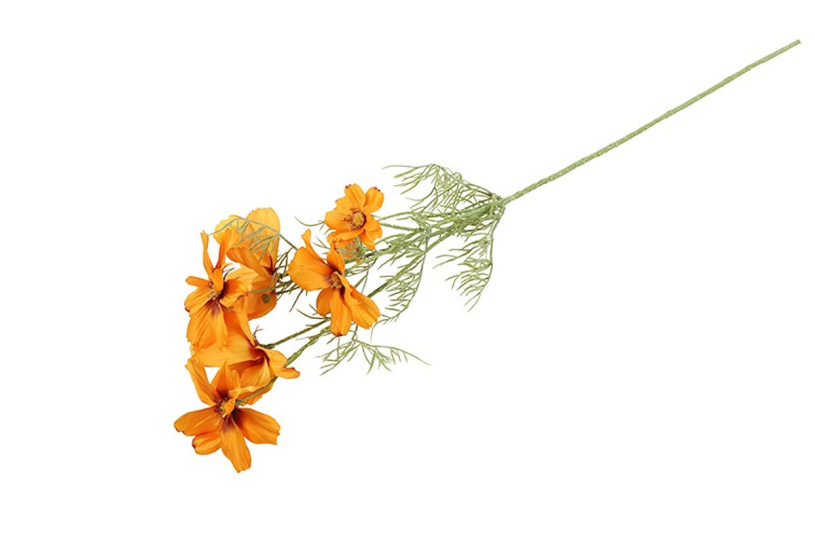 Countryfield Kunstbloem Cosmos oranje 74cm