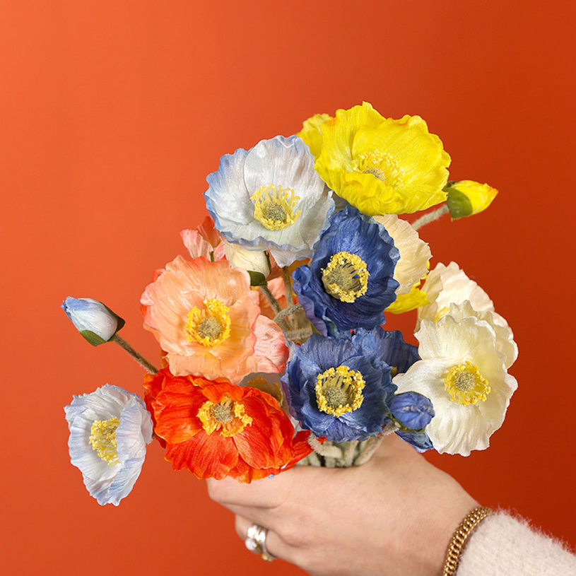 Countryfield Kunstbloem Cosmea wit 61cm