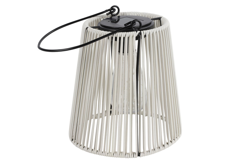 Countryfield Lantaarn LED solar Luana L wit 19x21,5x21,5cm