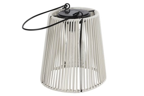 Countryfield Lantaarn LED solar Luana L wit 19x21,5x21,5cm